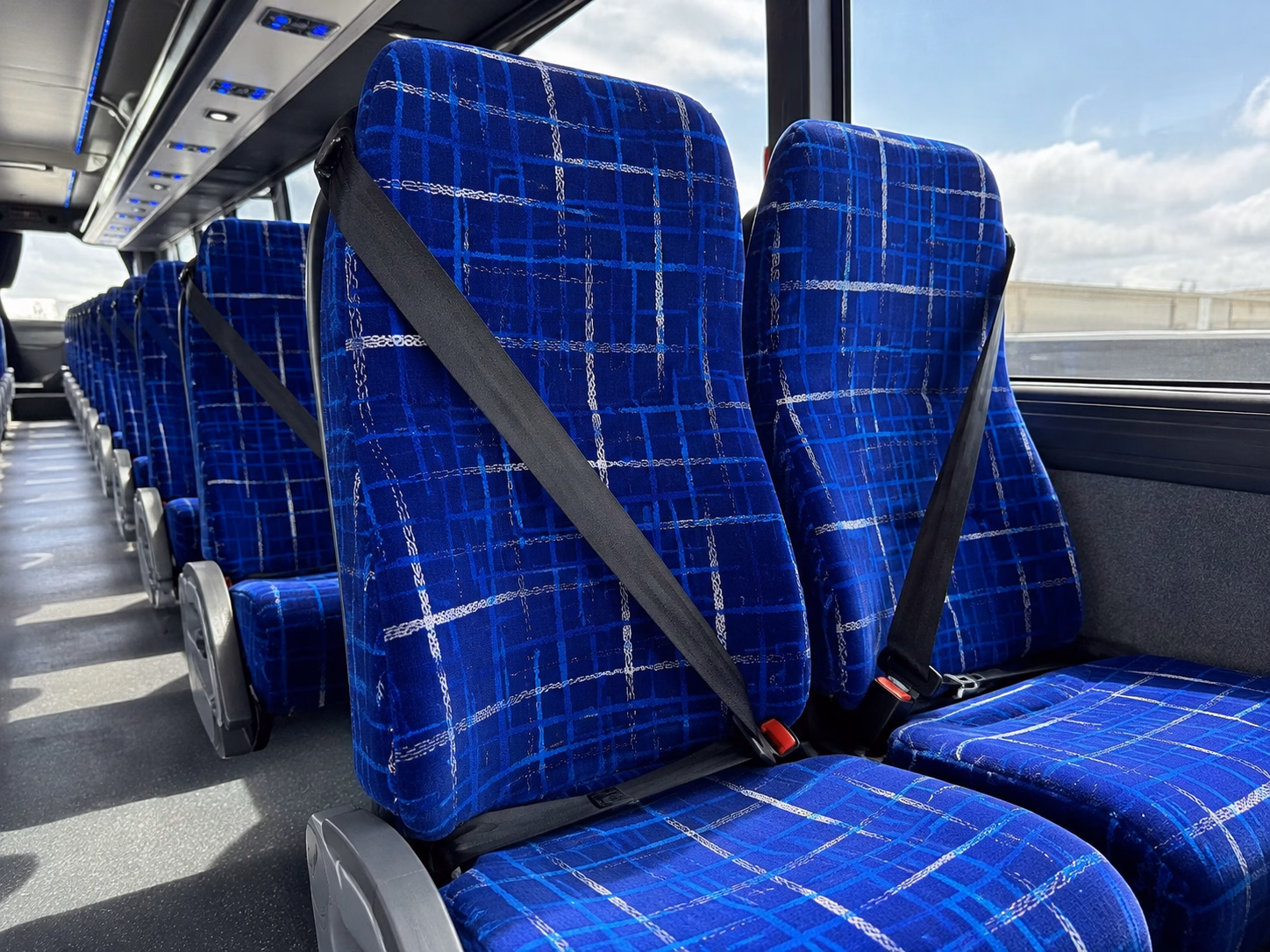 salinas employee transportation onboard seating