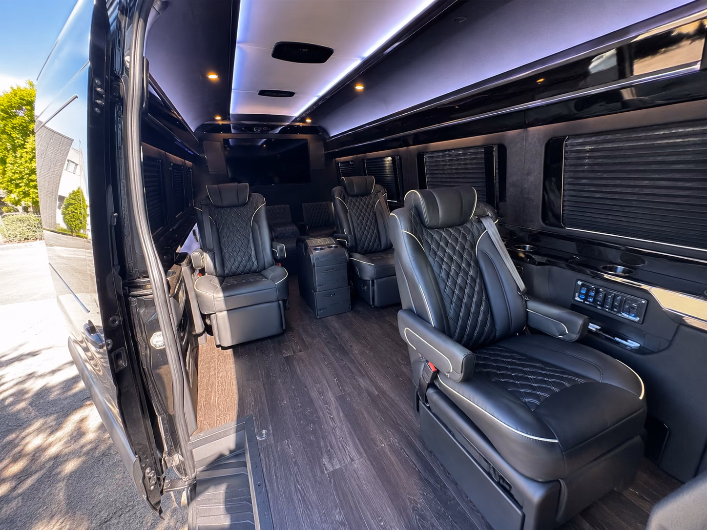 salinas long distance transportation onboard seating