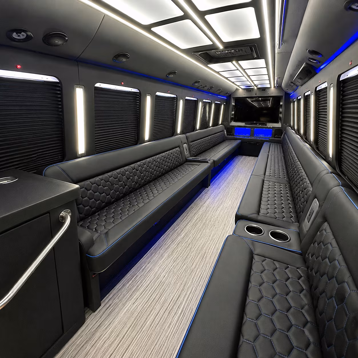 salinas party bus rentals inside