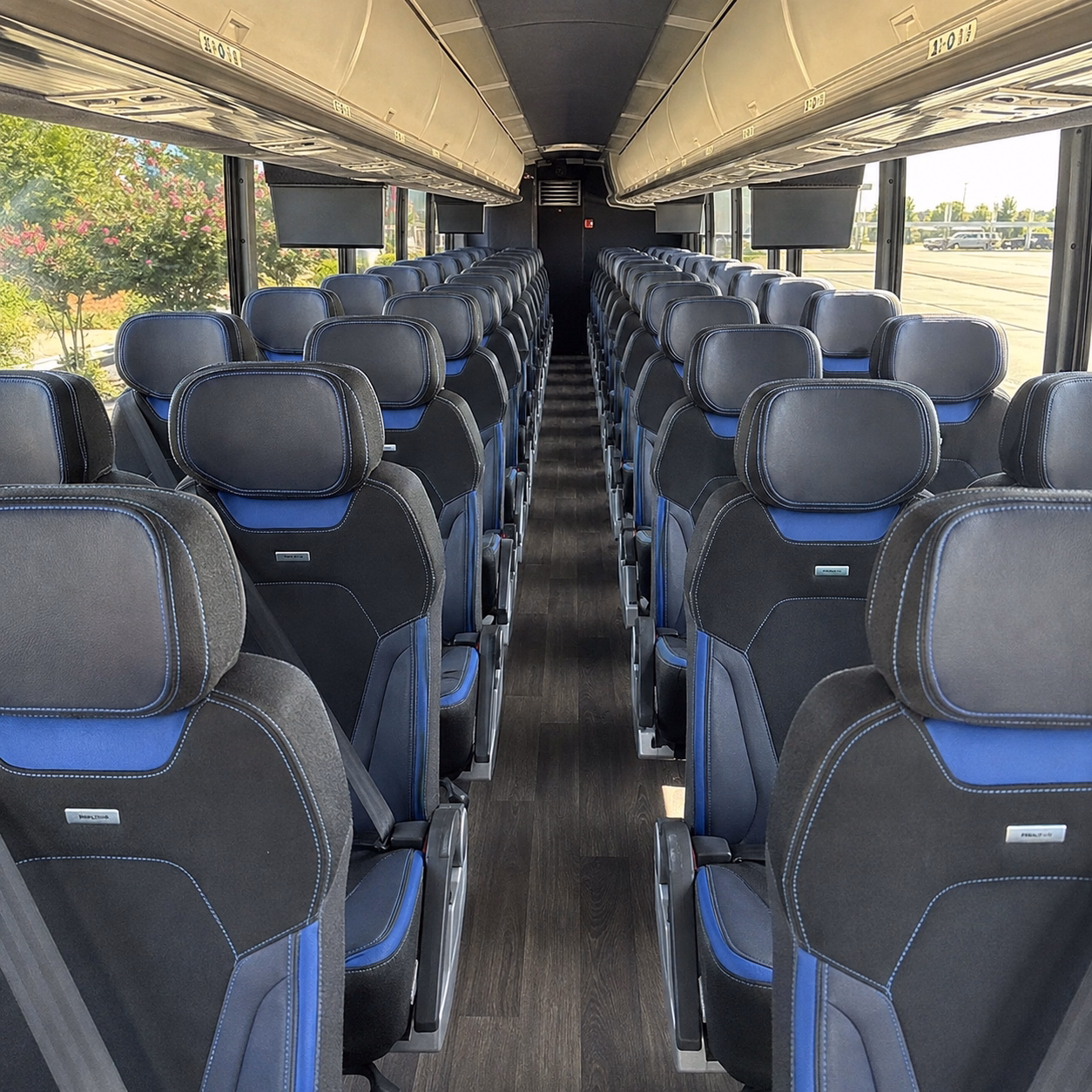 salinas wedding transportation onboard seating